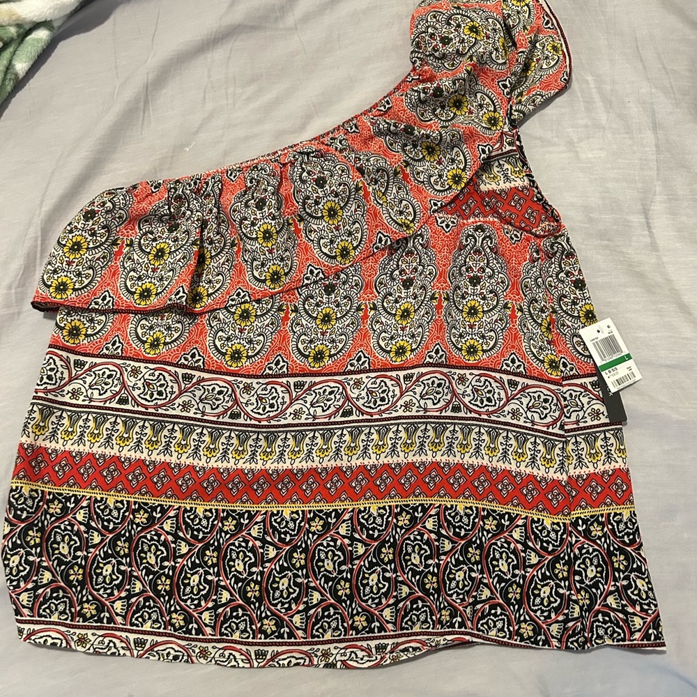 One sleeve tank top